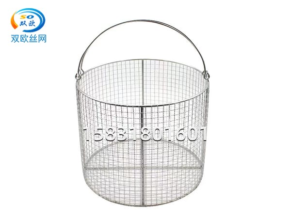 21圓形不銹鋼清洗消毒筐